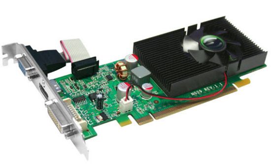 Picture of EVGA 512P31212EK GeForce 210 512MB 64-bit DDR2 PCI Express 2.0 x16 HDCP Ready Video Card