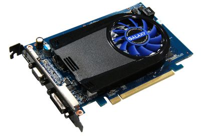 Picture of GALAXY 21GGE8HX3AUM GeForce 210 1GB 64-bit DDR2 PCI Express 2.0 x16 HDCP Ready Video Card