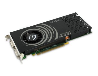 Picture of EVGA 512-P3-N977 T3 GeForce 9800 GT Superclocked Edition 512MB 256-bit GDDR3 PCI Express 2.0 x16 HDCP Ready SLI Supported Video Card