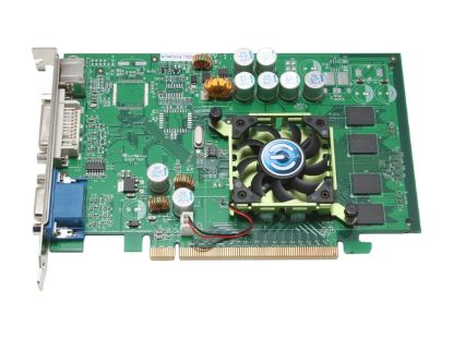Picture of EVGA 256-P2-N436 KS GeForce 7300GS 256MB 64-bit GDDR2 PCI Express x16 Video Card