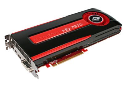 Picture of POWERCOLOR AX7970 3GBD5 M2DHG Radeon HD 7970 3GB 384-bit GDDR5 PCI Express 3.0 x16 HDCP Ready CrossFireX Support Video Card