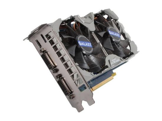 Picture of GALAXY BB56NPH6HS4IXX GeForce GTX 560 (Fermi) 2GB 256-bit GDDR5 PCI Express 2.0 x16 Video Card