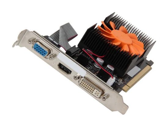 Picture of PNY VCGGT4301XPB GeForce GT 430 (Fermi) 1GB 128-bit DDR3 PCI Express 2.0 x16 HDCP Ready Low Profile Video Card