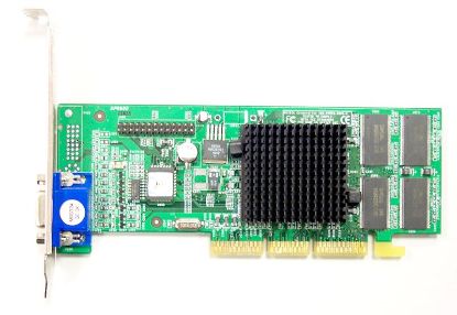 Picture of NVIDIA SP6800 e-GeForce2 MX-200 LP TWV 32MB AGP Video Card Full Height