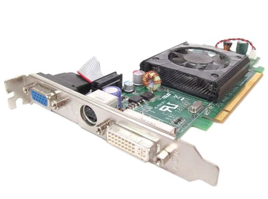 Picture of AMD HD-2400PRO-128-X16-LP RADEON HD 2400 PRO 128MB PCI-E X16 DVI VGA TV Out LOW PROFILE VIDEO CARD 
