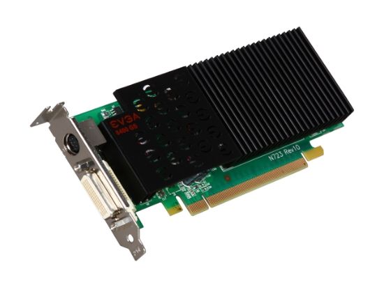 Picture of EVGA 512-P3-N723 KE GeForce 8400 GS 512MB 64-bit DDR2 PCI Express 2.0 x16 HDCP Ready Video Card