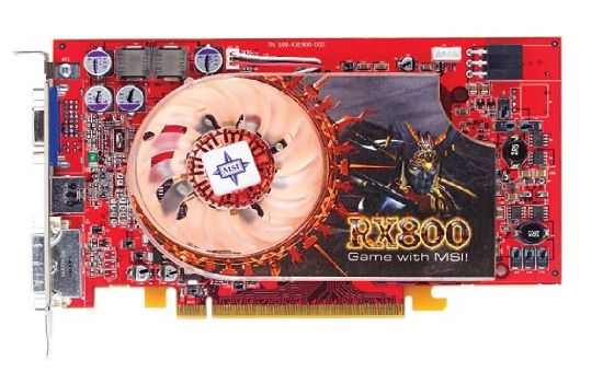 Picture of MSI RX850XTVTD256E Radeon X850XT 256MB 256-bit GDDR3 PCI Express x16 Video Card