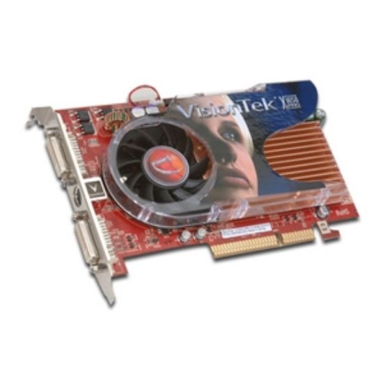 Picture of VISIONTEK 900136 Radeon X1650PRO 512MB 128-bit GDDR2 AGP 4X/8X Video Card