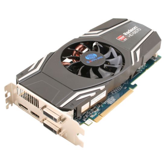 Picture of SAPPHIRE 100314 3L Radeon HD 6870 1GB 256-bit GDDR5 PCI Express 2.1 x16 HDCP Ready CrossFireX Support Video Card ( )