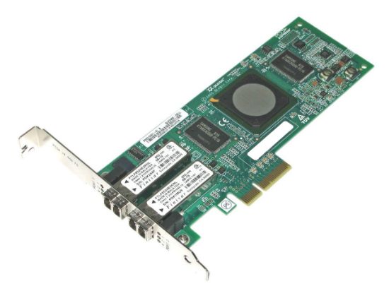 Picture of CISCO QLE2462-CSC QLE2462 Dual Port Fiber Channel PCI Express Host Bus Adapter 4Gbps PCI-Express 2 x LC