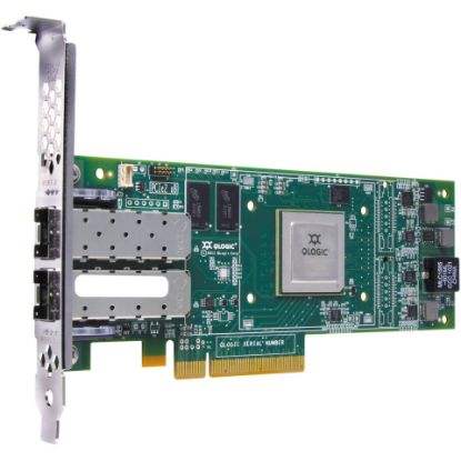 Picture of DELL 0C9C50 QLE4062C iSCSI Host Bus Adapter 8Gbps PCI Express x4 2.50 GHz 2 x RJ-45 iSCSI
