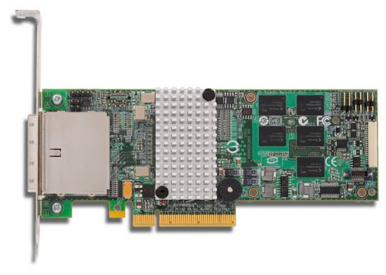 Picture of LSI L5-25239-22 9280-8e MegaRAID SATA/SAS 9280-8e 6Gb/s PCI-Express 2.0 RAID Controller Card Single