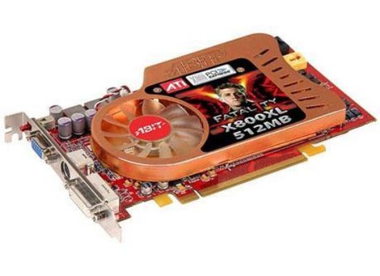 Picture of ABIT FATAL1TY X800XL Radeon X800XL 512MB 128-Bit GDDR3 PCI Express x16 Video Card
