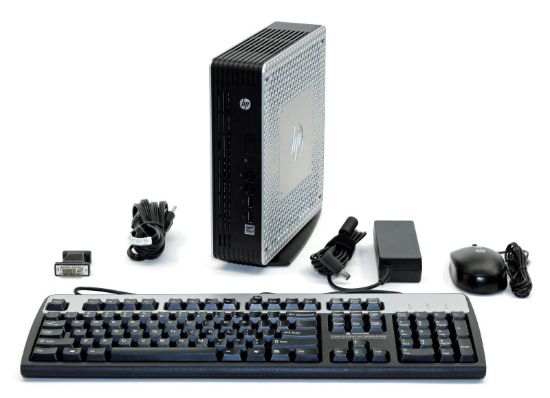 Picture of HP T610-PLUS-SZERO-1GF-2GR-WiFi-BASE T610 PLUS Smart Zero 1GB 2GB WiFi Base Thin Client