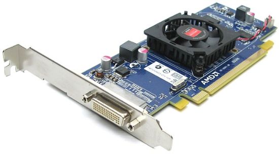 Picture of DELL XF27T Radeon HD 5450 512MB DDR3 PCIe x16 DMS-59 Video Card