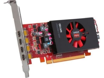 Picture of AMD 100-505817 FirePro W4100 2GB 128-bit GDDR5 PCI Express 3.0 x16 Workstation Video Card