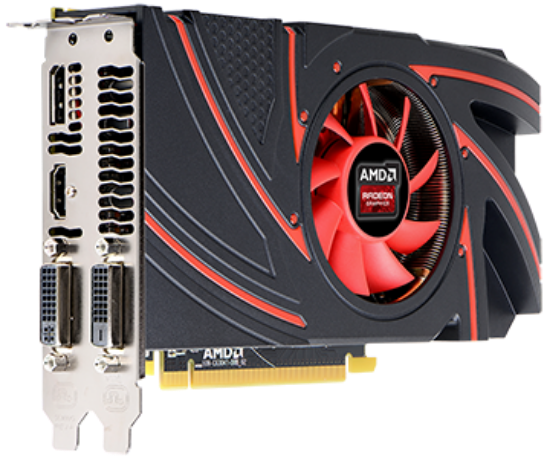 Picture of DELL 9KYFK Radeon R9 270 2GB 256-Bit GDDR5 PCI Express 3.0 x16 HDCP Ready Video Card 