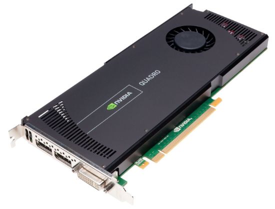 Picture of DELL 0731Y3 Quadro 4000 2GB 256-bit GDDR5 PCI Express 2.0 x16 HDCP Ready Workstation Video Card