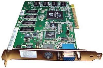 Picture of DELL 03K595 NVIDIA 64MB AGP TV-OUT VIDEO ADAPTER