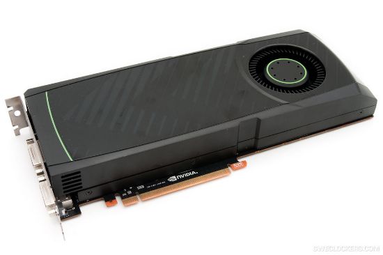 Picture of HP 666178-001 GeForce GTX 580 1536MB 384-Bit GDDR5 PCI Express 2.0 x16 HDCP Ready SLI Support Video Card