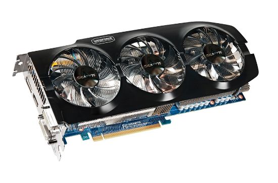 Picture of GIGABYTE GV-N7600C-2GD REV 2.0 NVIDIA GEFORCE GTX 760 WINDFORCE OC 2GB 256-BIT GDDR5 PCI E 3.0 HDCP READY VIDEO CARD.