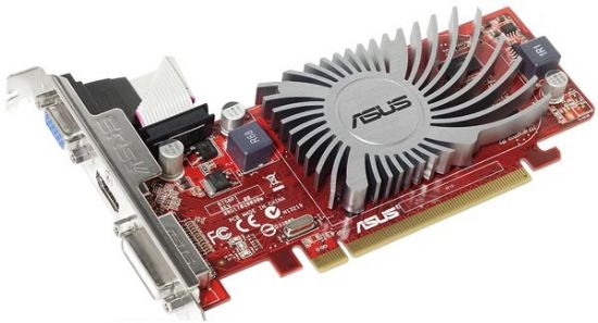 Picture of ASUS HD5450-SL-HM1GD3-L-V2 RADEON HD 5450 1GB DDR3 PCI E 2.1 GRAPHICS CARD.