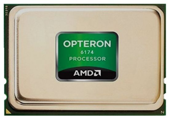 Picture of AMD AMD-6174 OPTERON TWELVE-CORE 2.2 GHz 18 MB CACHE HT3 D1 80 W SOCKET G34 CPU PROCESSOR  