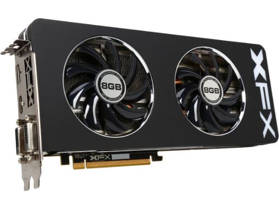 Picture of XFX R9-290X-8DFD Radeon R9 290X 8GB 512-Bit DDR5 PCI Express 3.0 Double Dissipation Edition