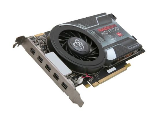 Picture of XFX HD-677X Z5FH Radeon HD 6770 1GB 128-bit GDDR5 PCI Express 2.1 x16 Video Card